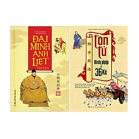 Sách - Combo 2 cuốn Đại Minh Anh Liệt Truyện + Tôn Tử Binh Pháp Và 36 Kế (Bìa Mềm)