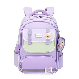 Ba Lô Chống Gù - Sun Eight 22331-A - Màu Tím