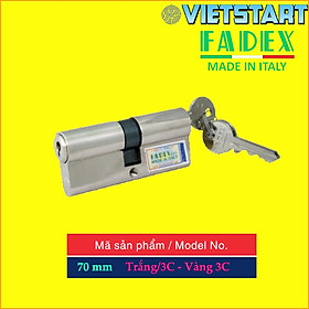 Mua Ruột khóa tay gạt Italy FADEX thân 60-70-80-100- Khóa ban công  khóa phòng  toilet