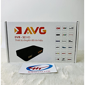 đầu thu DVB S2 truyền hình vệ tinh AVG , HÀNG CHÍNH HÃNG - đầu thu kèm tài khoản 11 tháng