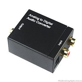 Mua Bộ chuyển đổi âm thanh tivi 4k Optical sang Av R/L loa Có Cục Nguồn Rời - Hàng nhập khẩu