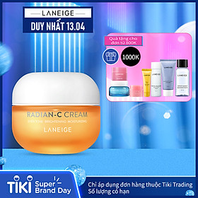 Kem dưỡng trắng da làm mờ đốm nâu Laneige Radian - C Cream 50ml