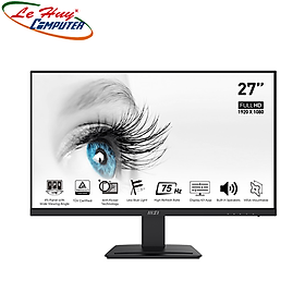 Màn hình LCD MSI PRO MP273 27inch FullHD 75Hz 5ms IPS Loa HDMI & DISPLAY