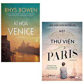 Bộ sách văn học lãng mạn: kí họa venice + một thư viện paris
