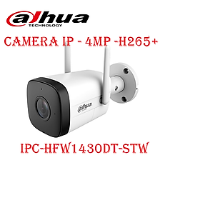 Hình ảnh Camera IP Wifi DAHUA DH-IPC-HFW1430DT-STW 4MP, Đàm thoại 2 chiều, hỗ trợ thẻ nhớ 256Gb - hàng chính hãng chính hãng
