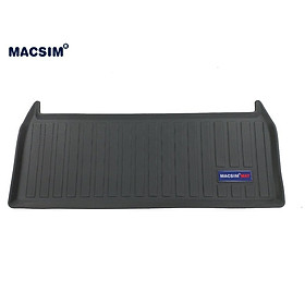 Thảm lót cốp xe ô tô KIA Carnival chất liệu nhựa TPV cao cấp màu đen thương hiệu Macsim(D0583)