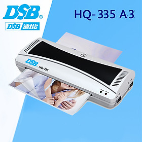 Máy ép nhựa DSB HQ-335/ép khổ giấy tối đa lên đến A3 -máy ép plastic, ép giấy tờ cho văn phòng - menu, quảng cáo, tranh ảnh