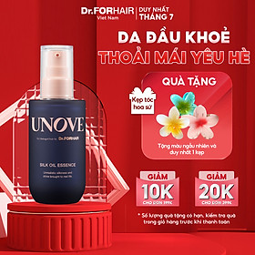 Tinh dầu dưỡng tóc làm mượt phục hồi tóc khô xơ chẻ ngọn Dr.FORHAIR Unove Silk Oil Essence 70ml
