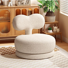 Mua Ghế sofa đơn Low Chair bọc vải long cừu cao cấp Juno Sofa HSDCT-08