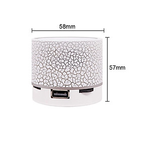 Mua Loa bluetooth mini vỏ nhôm di động nghe nhạc giá rẻ công nghệ blutooth - loa trứng nhấp nháy