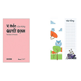 Sách AZ - Vị Thần Của Những Quyết Định - Bản Bìa Hồng (Tặng Bookmark)