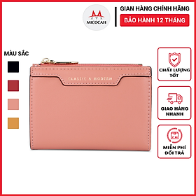 Ví Nữ Ngắn Mini Cầm Tay TAILIAN Đựng Tiền Dáng Vuông Nhỏ Gọn Da Cao Cấp Cực Đẹp Giá Rẻ TL32 - Micocah Mall