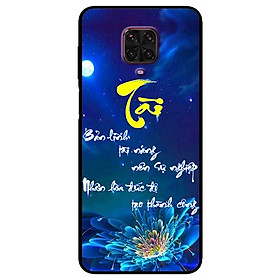 Ốp lưng dành cho Xiaomi Redmi Note 9s - Note 9 Pro - Note 9 Pro Max mẫu Thư Pháp Tài Vàng