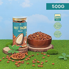 Hạt thông Mỹ (hũ 500gr)