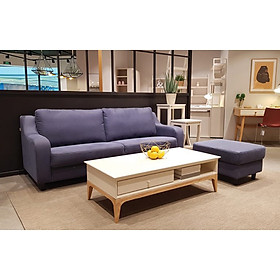 Mua Bộ Ghế Sofa Ocean Dark Blue 3 Chỗ + Stool Jang In 1701200001-01