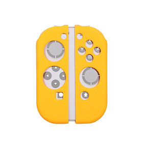 Bộ điều khiển trò chơi BUBM có nắp đậy bảo vệ silicon mềm thay thế cho Nintendo Switch-Màu quả cam