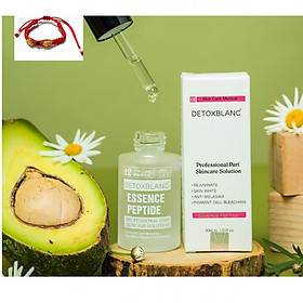 Serum Giảm Và Làm Mờ Nám, Tàn Nhang Trắng Da Detox BlanC Essence Peptide(30ml) - Đánh Bay Thâm Nám, Tàn Nhang Lâu Năm, Dưỡng Trắng Da Hiệu Quả + Tặng thêm vòng phong Thủy cực chất