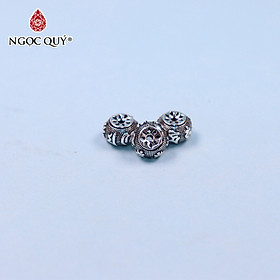 Charm chặn hạt lục tự đại minh chú - Ngọc Quý Gemstones