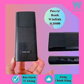 Mua Sạc dự phòng Winlink WD800 - 8000mAh - hàng chính hãng