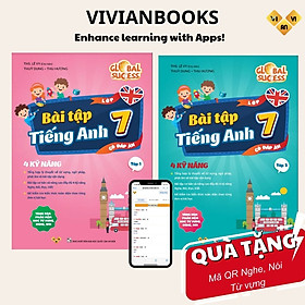 Bài tập tiếng Anh lớp 7, 4 kỹ năng Global Success (Có đáp án) – ThS. Lê Vy – Anh ngữ Vivian