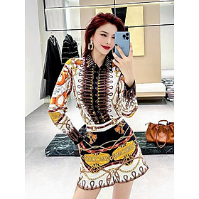 SÉT SHORT ÁO SƠ MI IN HT DÂY VÀ GẤU SIÊU ĐẸP