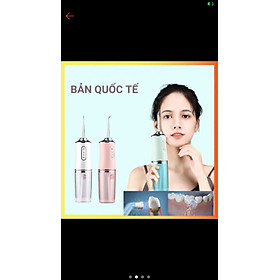 Mua Máy tăm nước quốc tế Oral irigator công nghệ cao cấp  chất liệu an toàn bảo vệ răng miệng không sâu răng