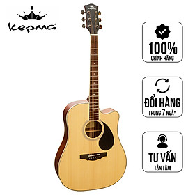 Mua Đàn Guitar Acoustic Kepma D1C ( Dáng D Khuyết) Chính Hãng - Tặng Kèm Bao Đàn   Capo  Pick  Ty Chỉnh