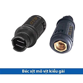 Hình ảnh Béc xịt rửa xe mỏ vịt kiểu gài gắn súng xịt rửa áp lực cao - Lắp được bình bọt tuyết 0,5L