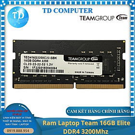 Mua Ram Laptop Team 16GB Elite DDR4 3200Mhz - Hàng chính hãng Viễn Sơn phân phối
