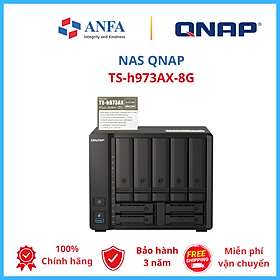 Thiết bị lưu trữ Nas QNAP, Model: TS-h973AX-8G - Hàng chính hãng