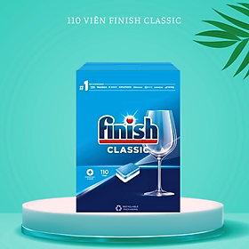Viên rửa bát Finish Classic 100 viên/ hộp - Hương Chanh