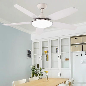 Mua Đèn quạt trần LED JUMMI trang trí hiện đại 3 chế độ ánh sáng - có điều khiển từ xa