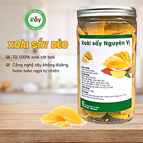 Xoài sấy dẻo từ 100% xoài tươi sấy công nghệ cao, vị chua ngọt tự nhiên - món ăn vặt siêu ngon phải thử