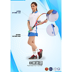 [MUA 1 TẶNG 1] SET BỘ THỂ THAO CÓ CỔ NỮ SWVNAVP08 VINA AUTHENTIC CAO CẤP, MỀM MẠI, CO GIẢN, THẤM HÚT MỒ HÔI, HỢP THỜI TRANG