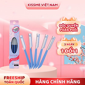 Dao Cạo Lông Mày Cán Dài Lưỡi Thép Không Gỉ Kai Beauty Guard 06616