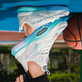 Giày bóng rổ phong cách mới nhất Giày làm việc Phong cách mới nhất Giày thể thao bán chạy Giày chạy bộ đảm bảo chất lượng - Trắng
