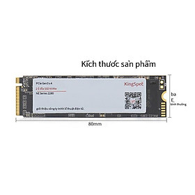 Đảm bảo chất lượng Ổ cứng thể rắn SSD KingSpec 512GB M.2-2280 (NVMe Bus)