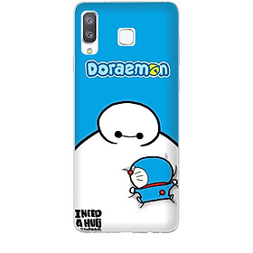 Ốp lưng dành cho điện thoại  SAMSUNG GALAXY A8 STAR Big Hero Doraemon