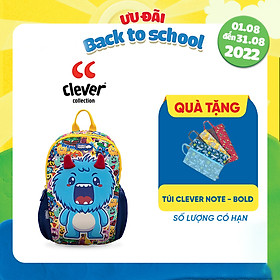 Ba Lô CLEVER HIPPO Mini - Little Monster Vàng BM4107 YELLOW