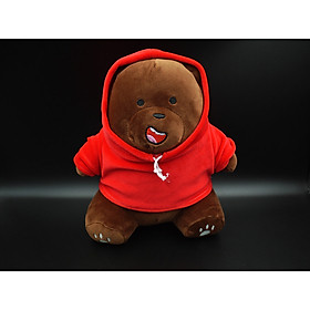 Thú Nhồi Bông Anh Em Gấu Mặt Áo Siêu Dễ Thương TFH00130