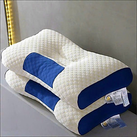 1 Gối công thái học A giảm đau mỏi vai gáy 45x65cm