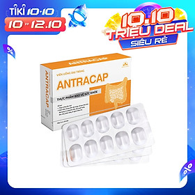 Viên uống đại tràng Antracap Hộp 30 viên