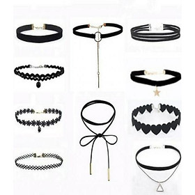 Set 10 Vòng Cổ Choker Mimosa - Giao Mẫu Ngẫu Nhiên
