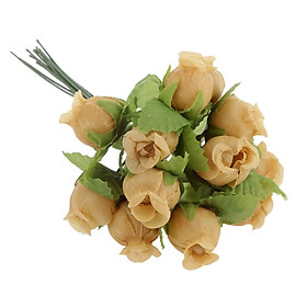 Artificial Flower Rose Head Silk Plant Floral Wedding Party Decor Pack of 144