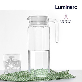 Bình nước thủy tinh Luminarc Quadro 1.1 Lít- LUQUG2666