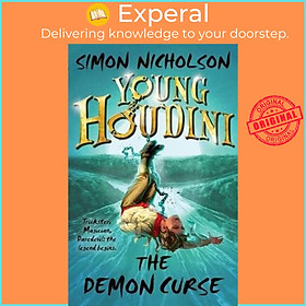 Sách - Young Houdini: The Demon Curse by Simon Nicholson (UK edition, paperback)