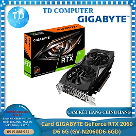 Mua Card màn hình Gigabyte GeForce RTX 2060 6GB D6 (GV-N2060D6-6GD) - Hàng chính hãng Viễn Sơn phân phối