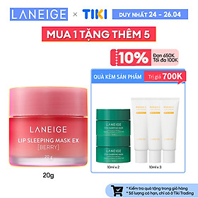 Mặt Nạ Ngủ Cho Môi Laneige Lip Sleeping Mask Berry EX 20g