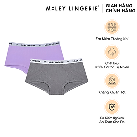 Combo 2 Quần Boy Short Sợi Vải Thiên Nhiên Miley Lingerie - Màu ngẫu nhiên
