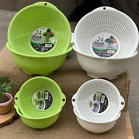 Mua Sét chậu rổ 3 6L hàng nhât